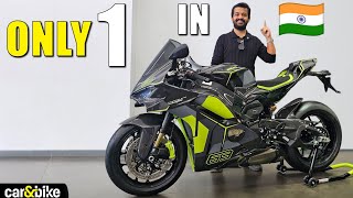 India's ONLY Ducati Panigale V4 Lamborghini arrives in Mumbai 🚀 | First Look