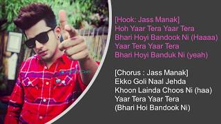 Jass manak bandook lyrics (full song ...