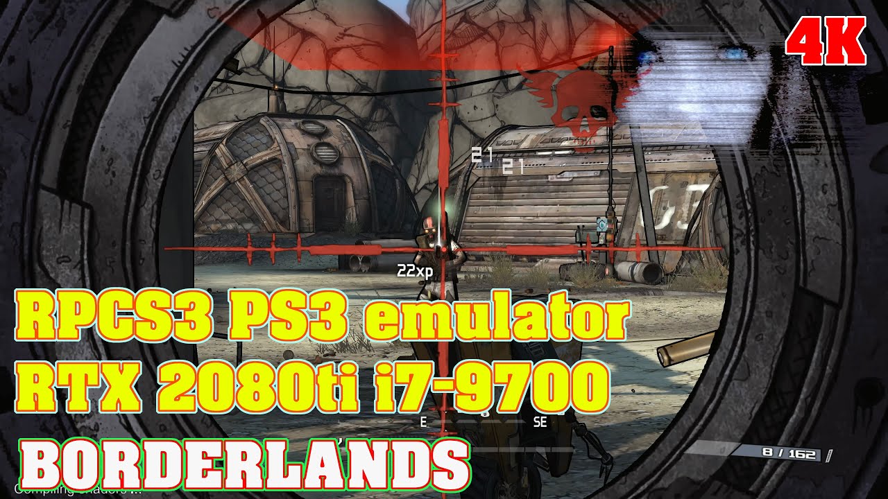 Borderlands / RPCS3 PS3 emulator / i7-9700 RTX 2080ti - YouTube