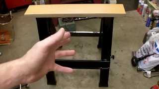 Harbor Freight Two Piece Foldable Saw Horse Set Review Item 61700 Harbor Freight Two Piece Foldable Saw Horse Set Review Item 61700.