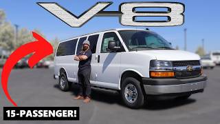 Cheaper Than You Think! //2026 Chevy Express Passenger V8// Chevrolet 3500 Express Van