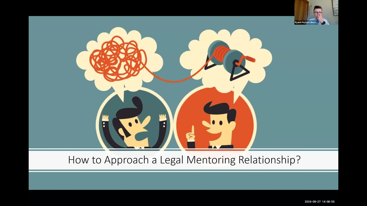 TIDC Mentorship Program Orientation: "Formulas for Effective Lawyer Mentoring"