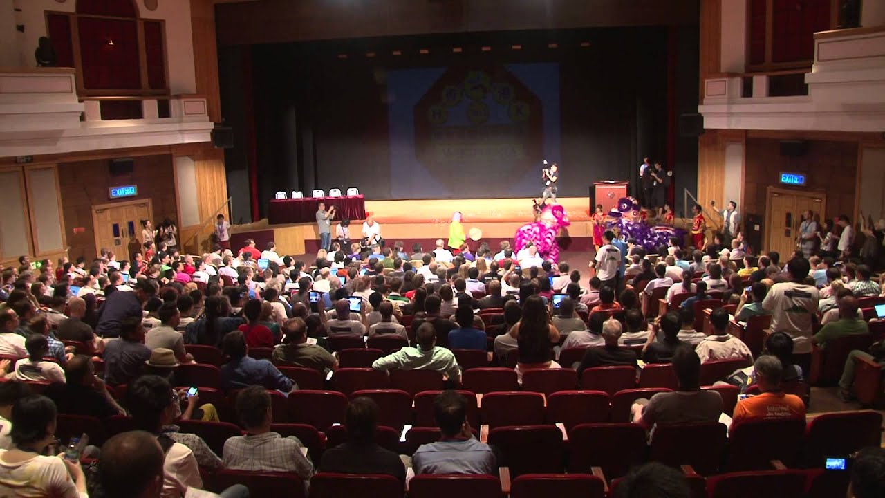 Wikimania 2013 opening ceremony