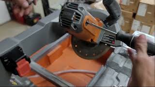 Bushing Replacement in Ridgid Wet Tile Saw