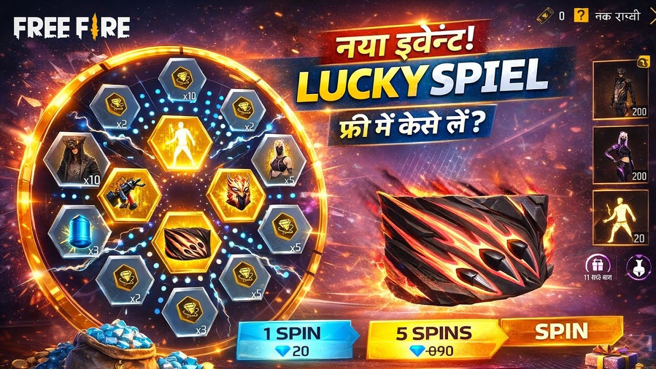 New Carnival Ring Event Free 🔥 l Carnival Ring Event Spin l Free Fire New Event l Ff New Event