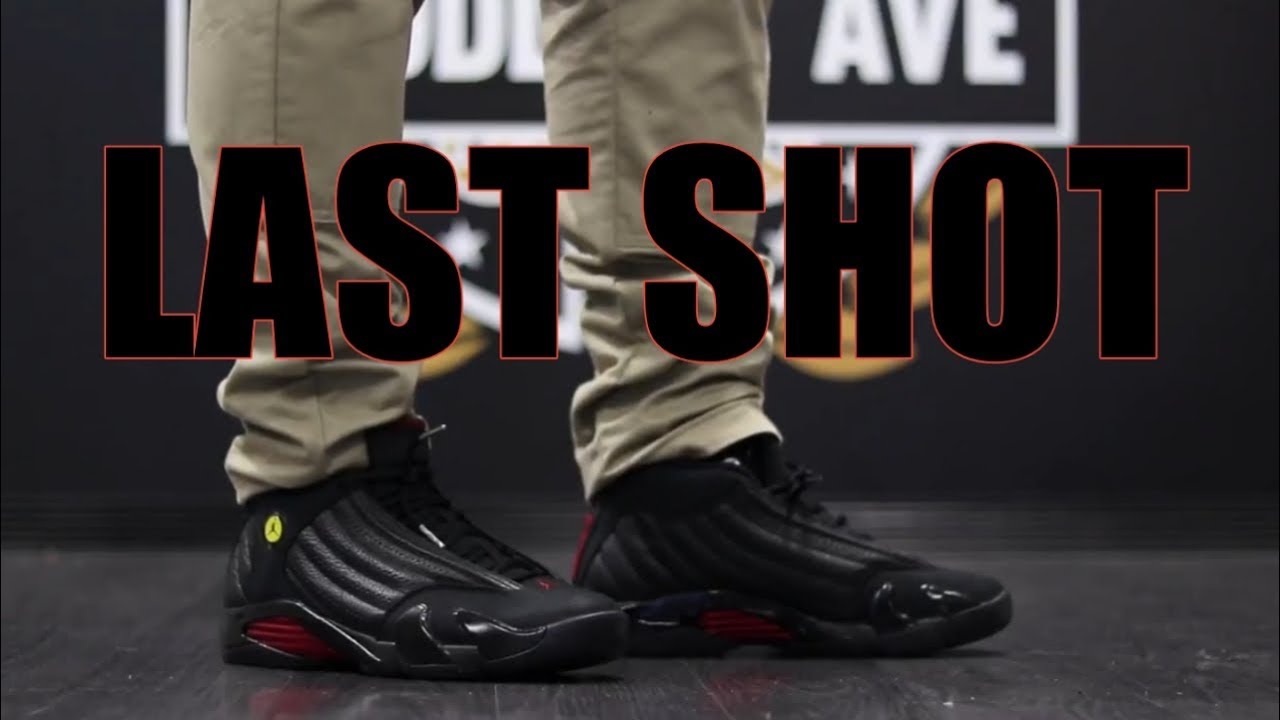 AIR JORDAN 14 "LAST SHOT" ON FEET