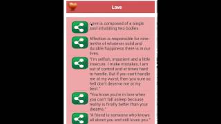 App Android Study Love Quotes 3D screenshot 5