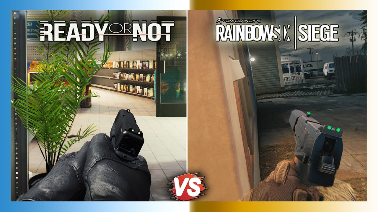 Tom Clancy's Rainbow Six Siege Vs. Ready OR Not - Which is best? - YouTube
