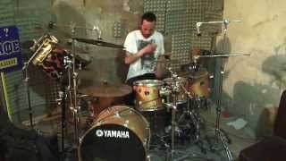 Nikolay Toshev Panzerballett - Some Skunk Funk drum cover