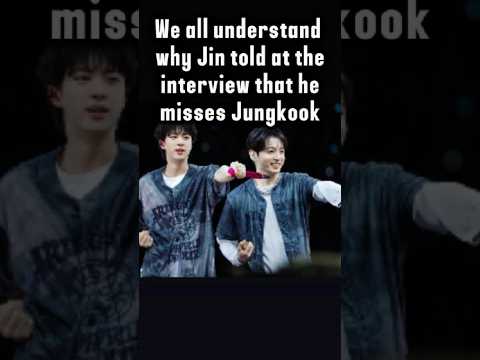 Jungkook and Jin's Tom & Jerry Moments 😂