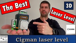 The Best laser level. Cigman 3D self leveling green laser level review by Spend Time, Save Money, DIY 4,397 views 1 year ago 7 minutes, 53 seconds