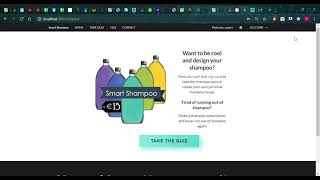 Web app - Smart Shampoo - design your own shampoo screenshot 5