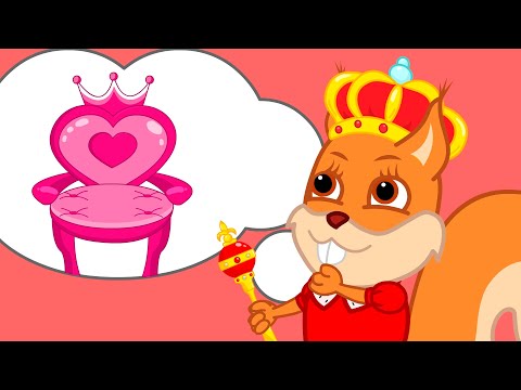 Famille d'Écureuil - La princesse rêve d'un trône Animé 2024 en Français