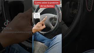 Como Saber La Posición De Tus Llantas