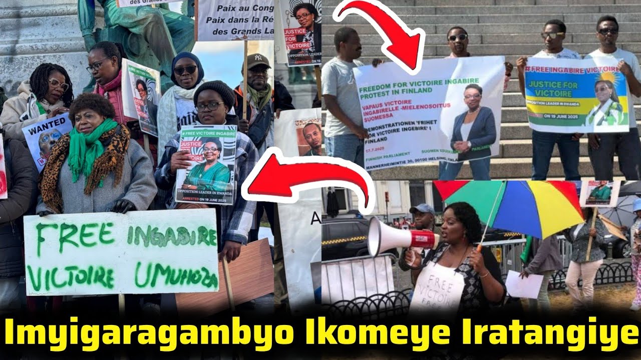 VID🚨Imbere y'Inteko Abayoboke Ba V.Ingabire Batangiye Imyigaragambyo ,Isaba Irekurwa Rye