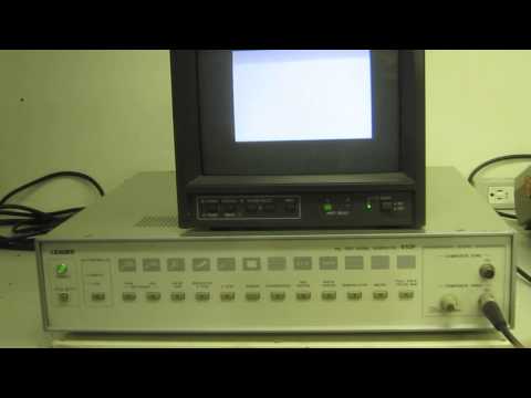 Leader 410P  NTSC/PAL LCD PATTERN GENERATOR　動作確認