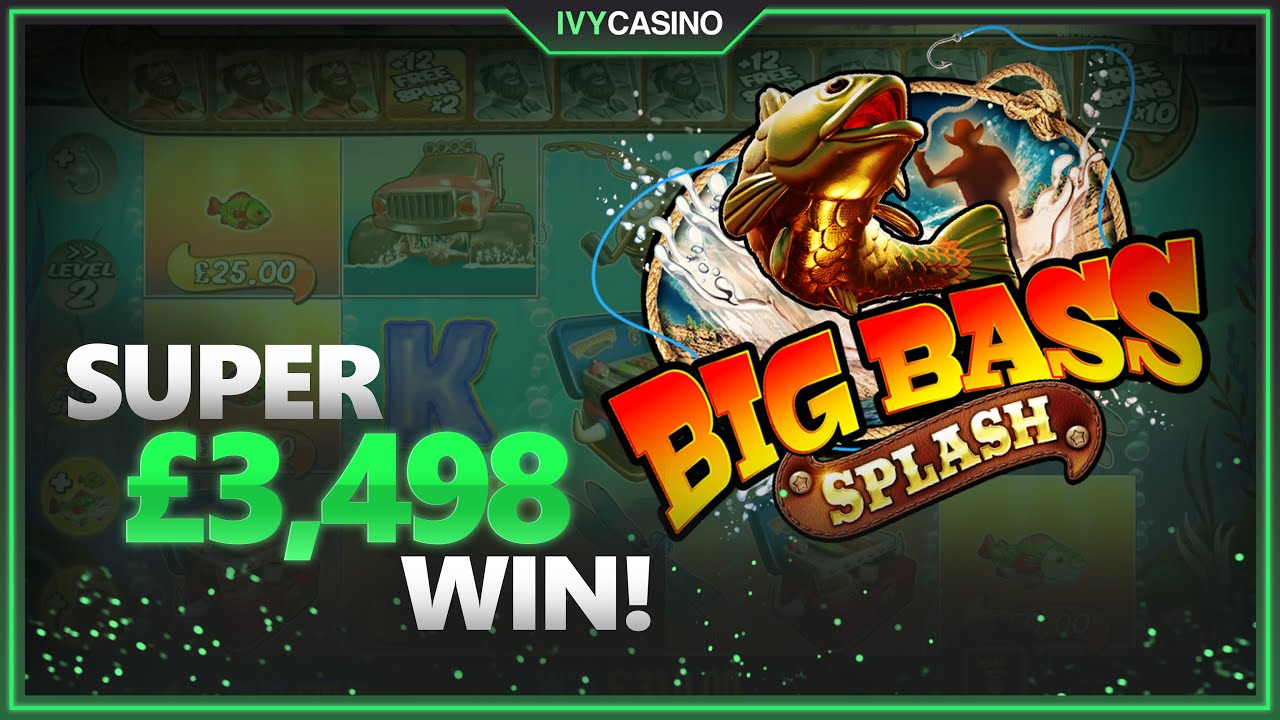 Big Bass Splash Delivers a £3,498 Win 💸