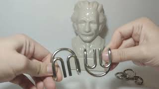 metal puzzles explained (while Einstein is watching)