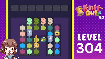 Knit Out Level 304 Solution Walkthrough