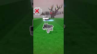 Angel Deer Vs 99 Nights Mobs! #roblox #99nightintheforest #99nights #99nightsintheforesthack