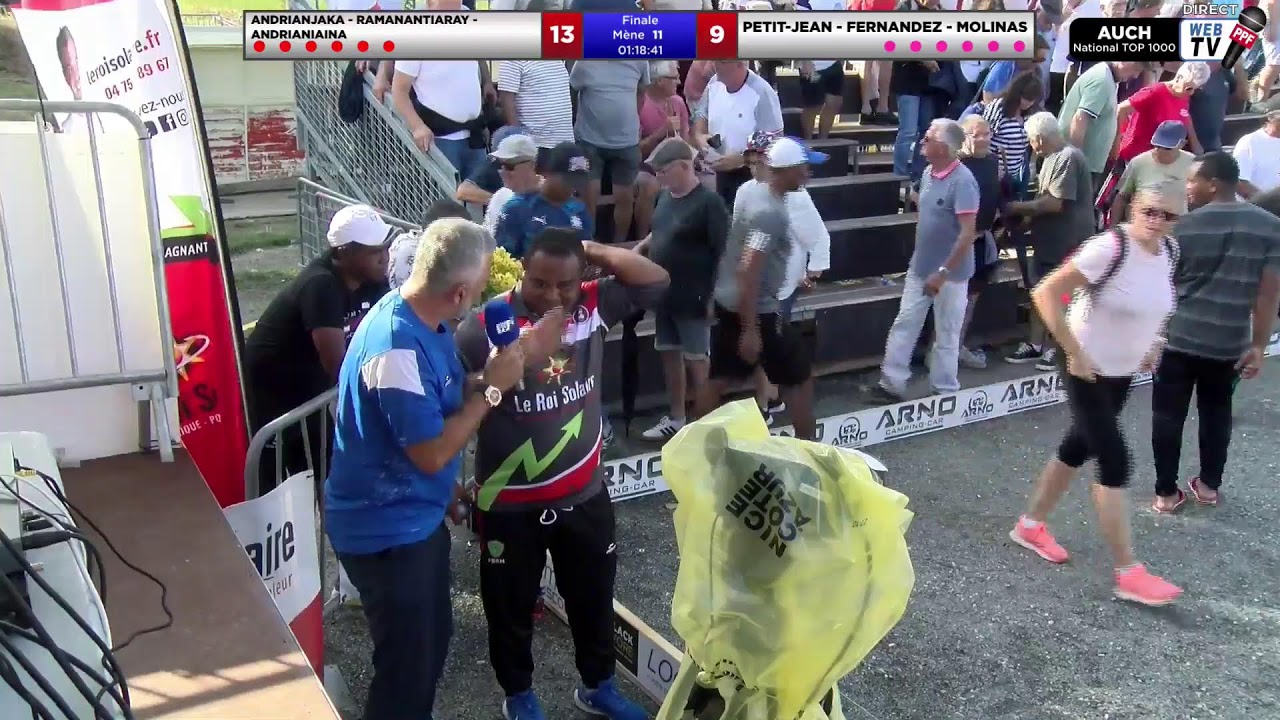 Miniature : Web TV PPF TOUR 2024 - National TOP 1000 AUCH - FINALE OPEN: Equipe MADAGASCAR contre Equipe MOLINAS