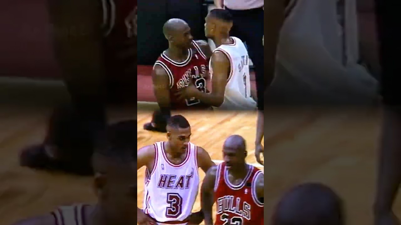 Steve Smith Taunts Jordan,Pays Heavy Price #michaeljordan #rivals #chicagobulls #nbaplayoffs #goat