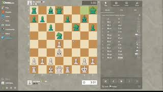 Blitz #20  5+0 — W alien gambit! ✅