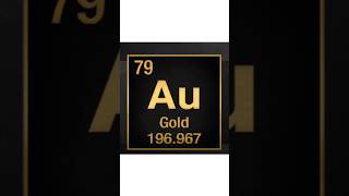 Why is gold yellow but most metals are gray?#science #elements #tellmewhy #shortsvideo #short