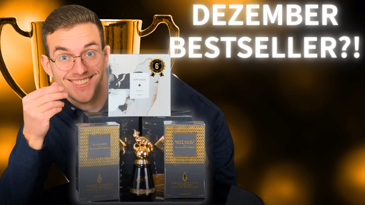 Welche Parfüms im Dezember am meisten verkauft wurden