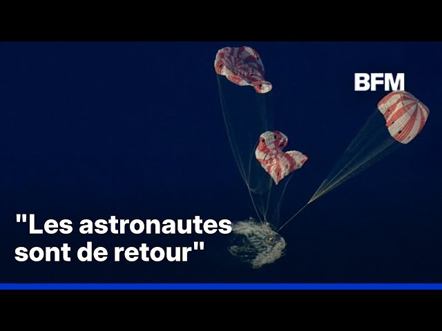 Revivez le retour des astronautes d'Artémis II sur Terre en intégralité