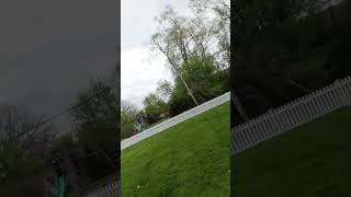 WATCH UNTIL THE END!!! Flying this drone and the power lines thought it got me! Like & Subscribe!