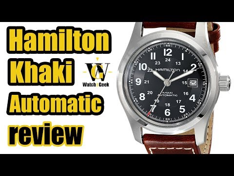 Hamilton Khaki Automatic - in depth review (HR & EN subtitles)