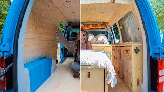 VAN CONVERSION | start to finish build - assembled and disassembled in just 20 minutes