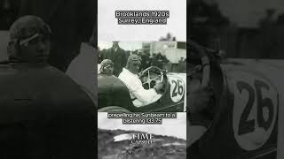Full Throttle Throwback! Brooklands 1920s - Feel the Need for Speed in the First Gear!