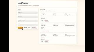I just made a CRM app in 45 seconds screenshot 4