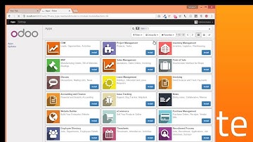 วิธีติดตั้ง Install Odoo 9 Open ERP