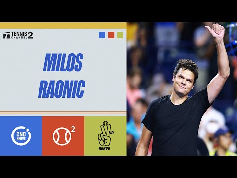 Milos Raonic on Reaching The Wimbledon Final, Serving Aces and Training Methods | Second Serve