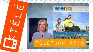 📺 Téléthon 2018 : le blog handicap Handilol mentionné comme bon plan voyage en fauteuil !