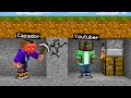 DESAFIO YOUTUBER vs CAZADOR en MINECRAFT 💥😱 MINECRAFT ALEATORIO