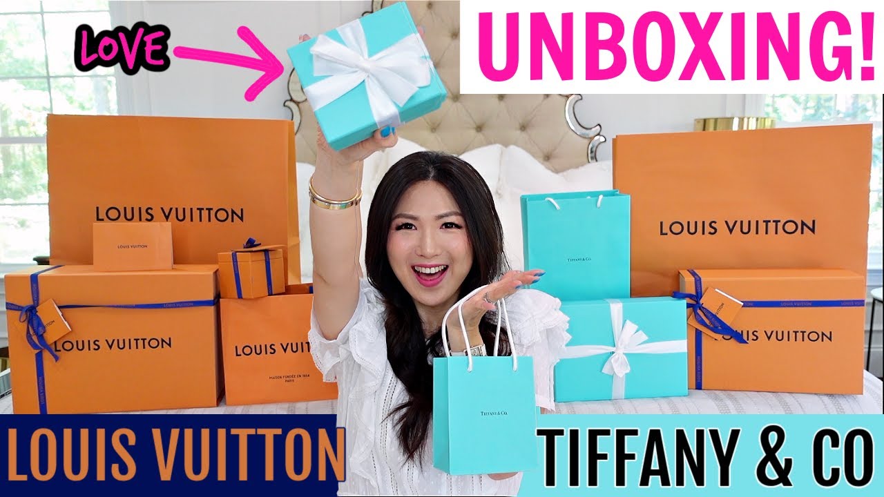 SO GLAD I GOT THEM ✨LOVE LOVE LOVE 💕, LOUIS VUITTON, TIFFANY & CO UNBOXING