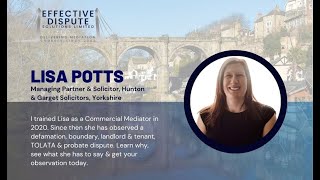 Mediation Observations   Lisa Potts Solicitor