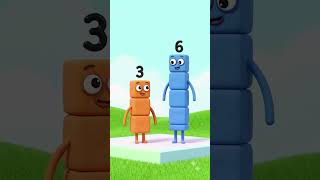 🔢 3 vs 6! Which Number Is Bigger 🌟 | Fun Math for Kids #Shorts