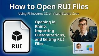 How to Open RUI Files (Rhino 3D Custom UI)