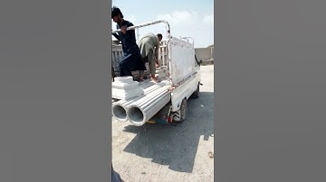 Loading pipes on trucks|Loading pipes in containers|pipes Loading unloading safety
