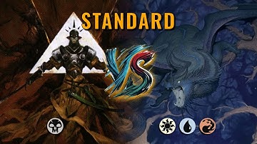 MTG Standard - Mono Black Midrange by Numbskull VS Jeskai Midrange by peppe13
