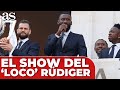 Rdiger a la aficin real madrid el loco ya est aqu  fiesta cibeles