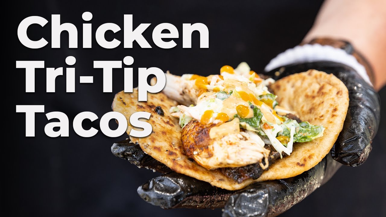 Chicken and Tri-Tip Tacos on a Cotton Gin Smoker!