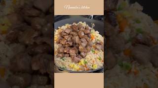 Easy Beef Fried Rice recipe better than takeout