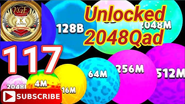 Blob Merge 3D New Skin Unlock 2048Qad Gameplay  Part 117 (android-ios)@K Games Entertainment
