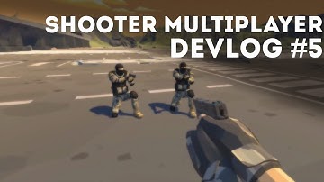 SHOOTING - DEV LOG #5 - FP Shooter Online Multiplayer - Mirror - Unity 3D